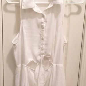 Beautiful New Nasty Gal white dress